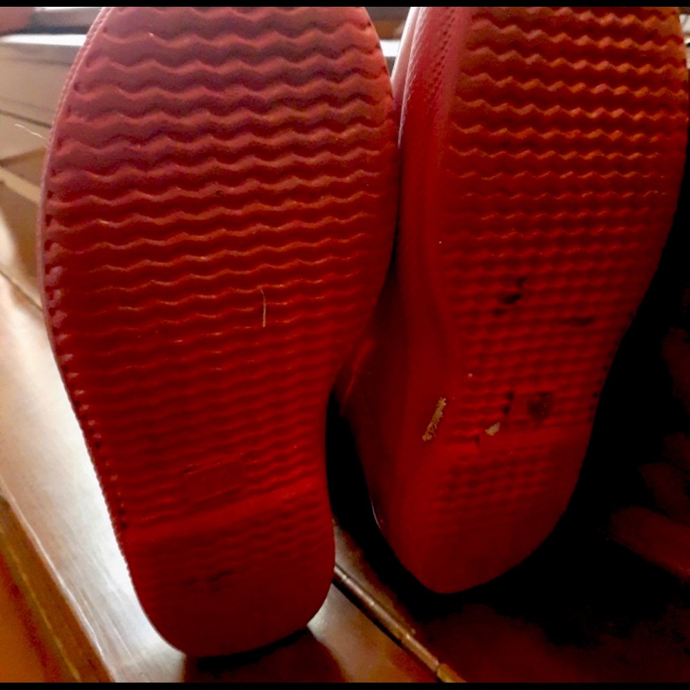 Red kid Hunter Boots 11 UK (number on bottom) , 12 US - Picture 4 of 5